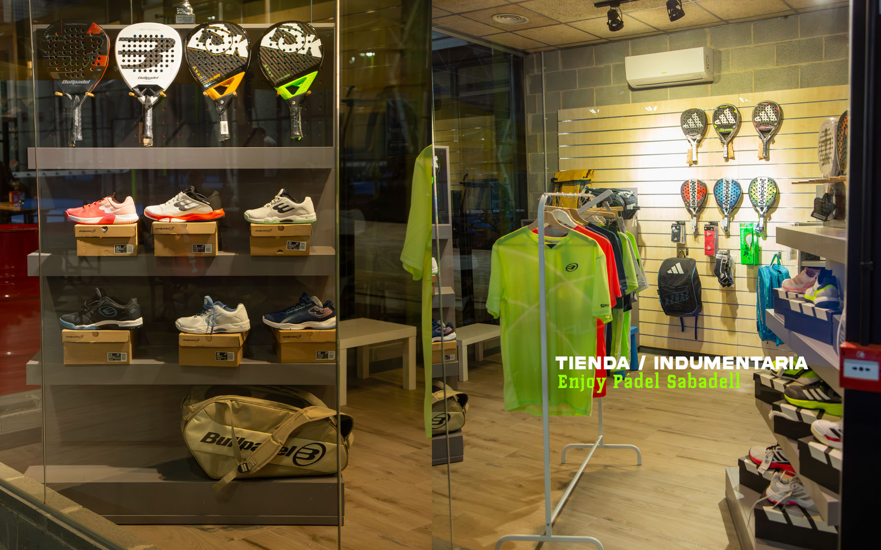 tienda enjoy padel sabadell